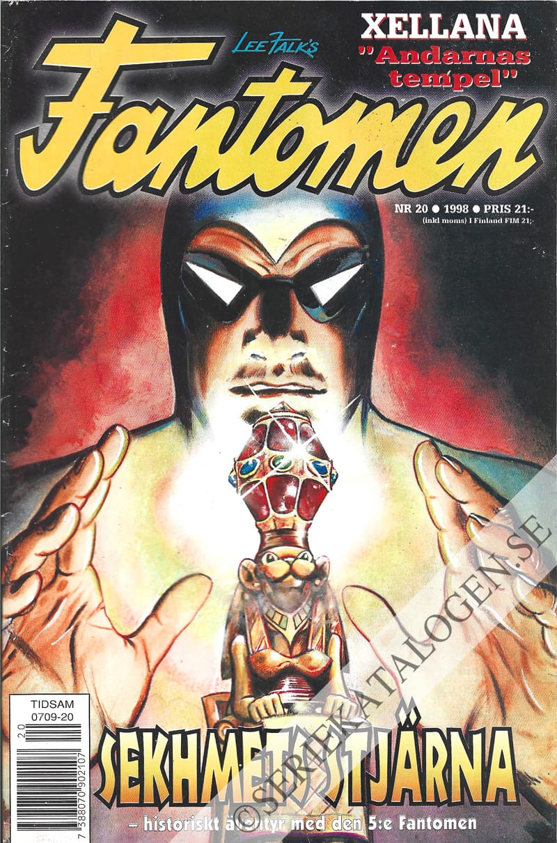 Framsida på Fantomen #20 (1998)