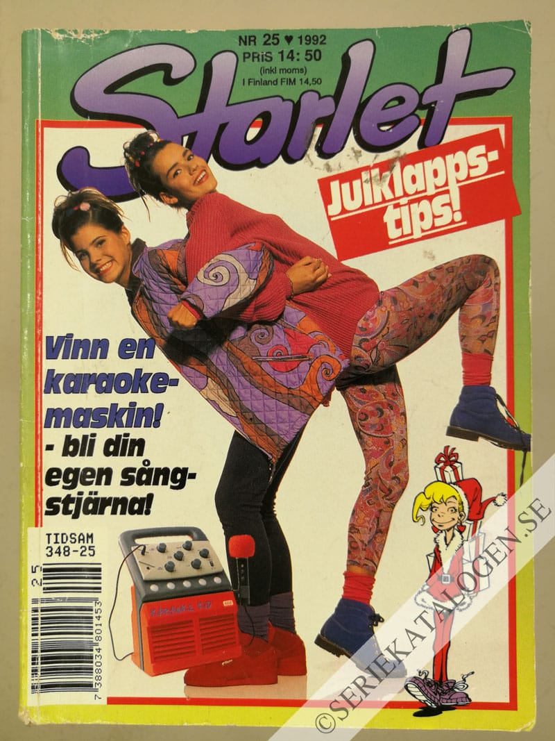 Framsida på Starlet #25 (1992)