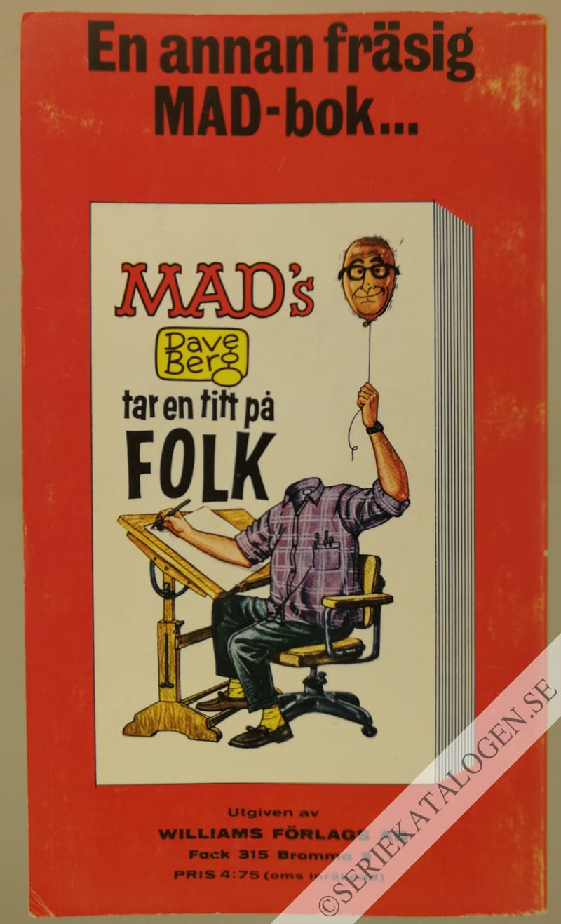 Baksida på MAD går på bio (1967)