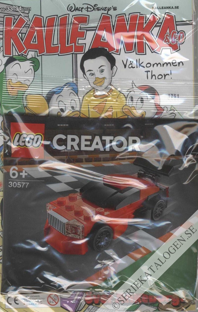 Framsida på Kalle Anka & C:o #33-34 (2021)