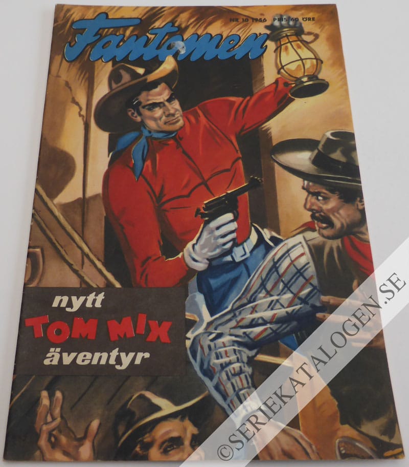 Framsida på Fantomen #10 (1956)