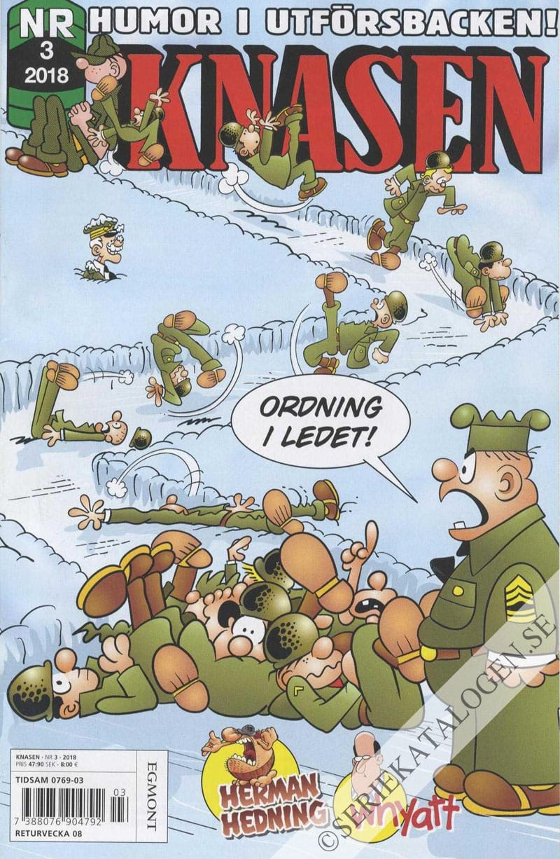 Framsida på Knasen #3 (2018)