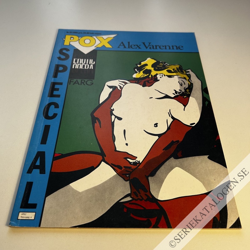 Framsida på Pox special Erotic Opera (1986)