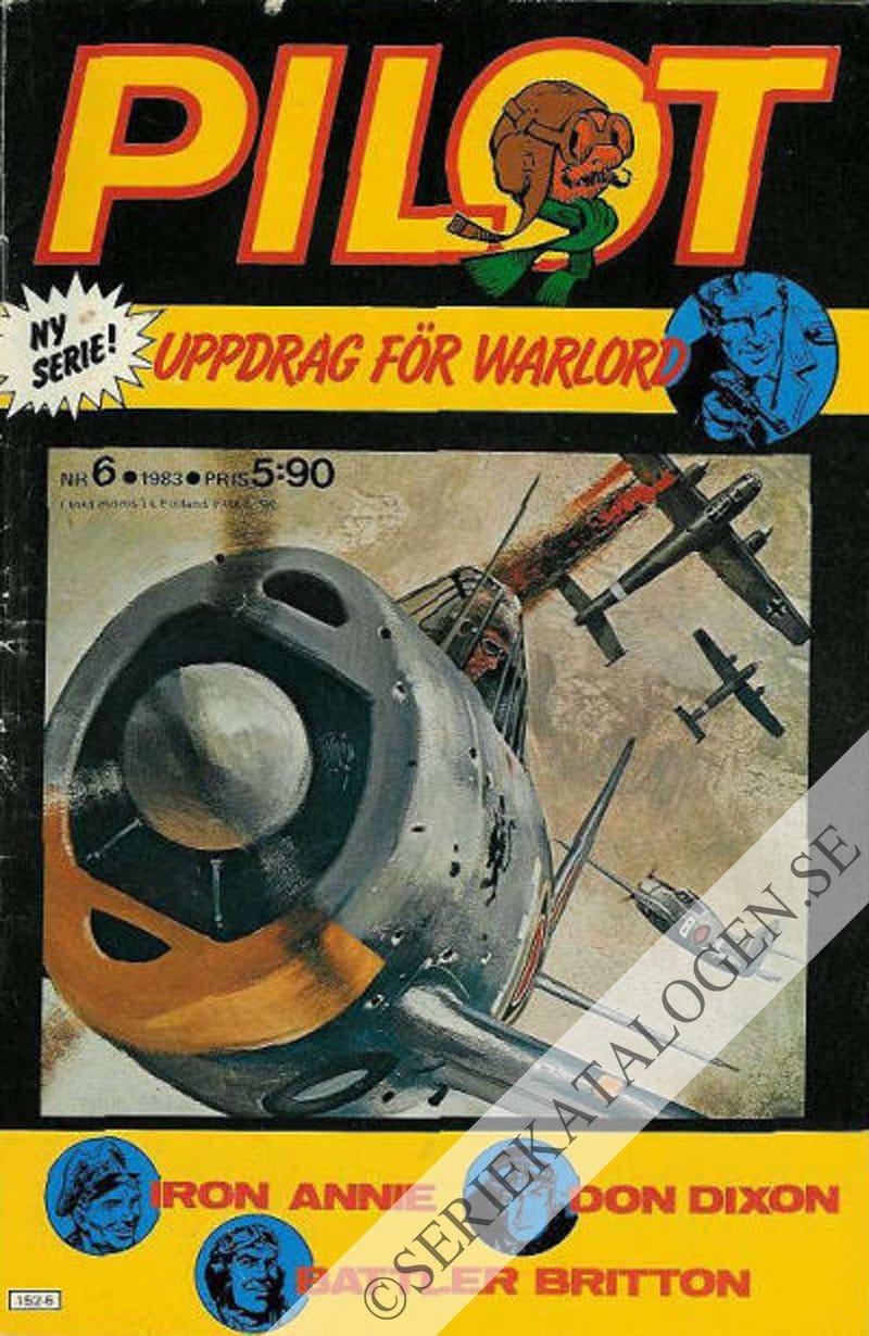 Framsida på Pilot-22 #6 (1983)