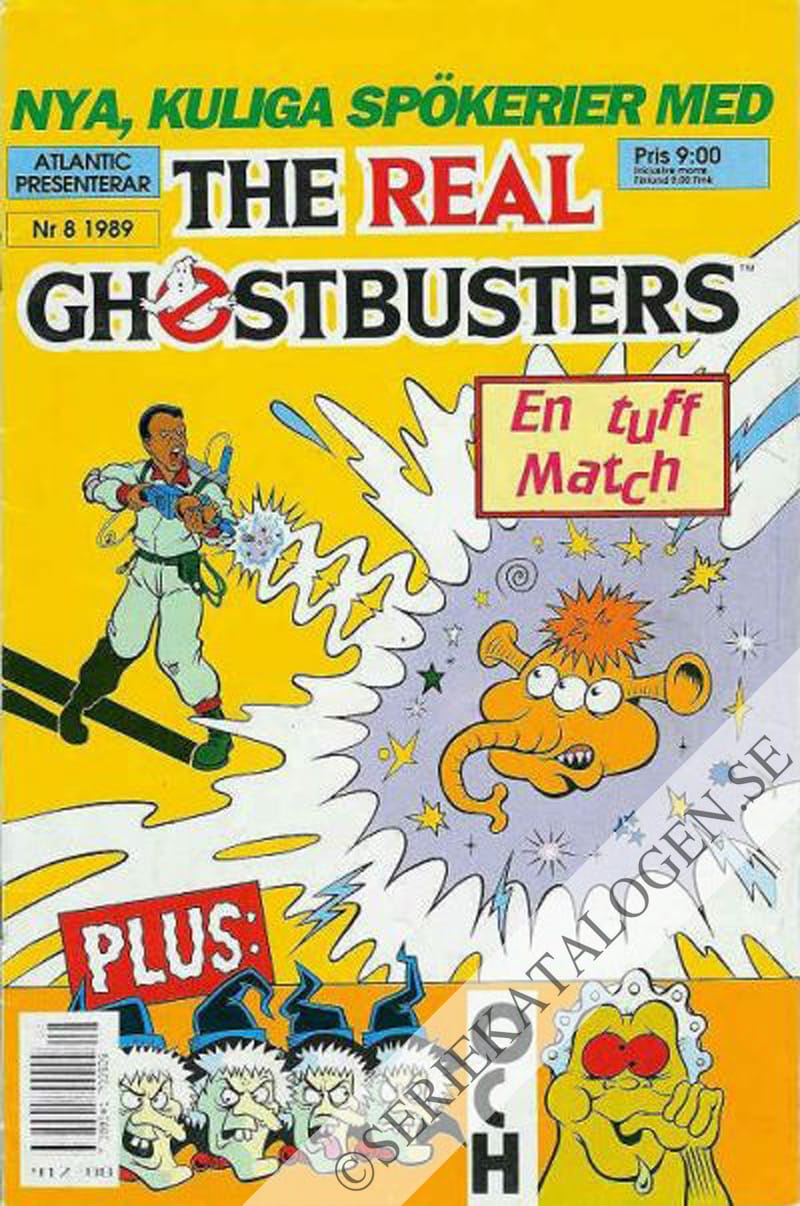 Framsida på The real Ghostbusters #8 (1989)