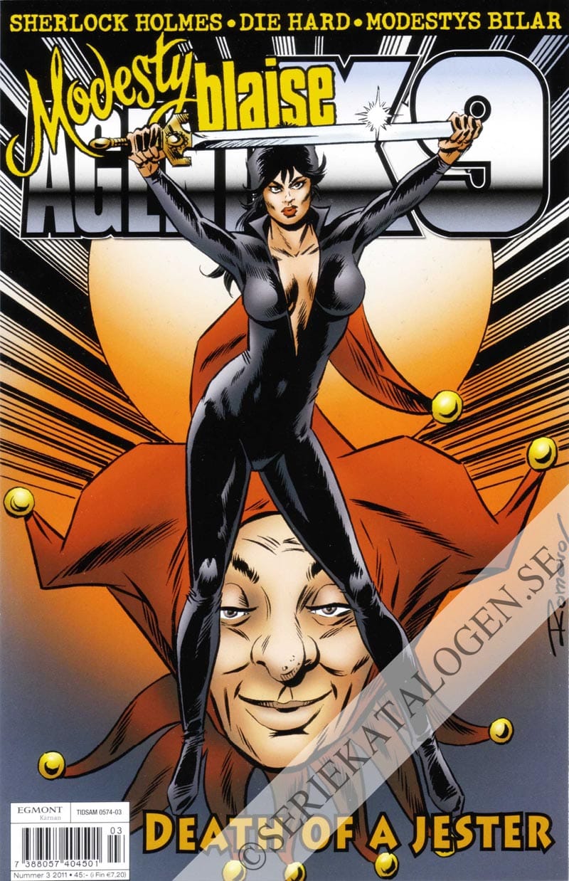 Framsida på Agent X9 #3 (2011)