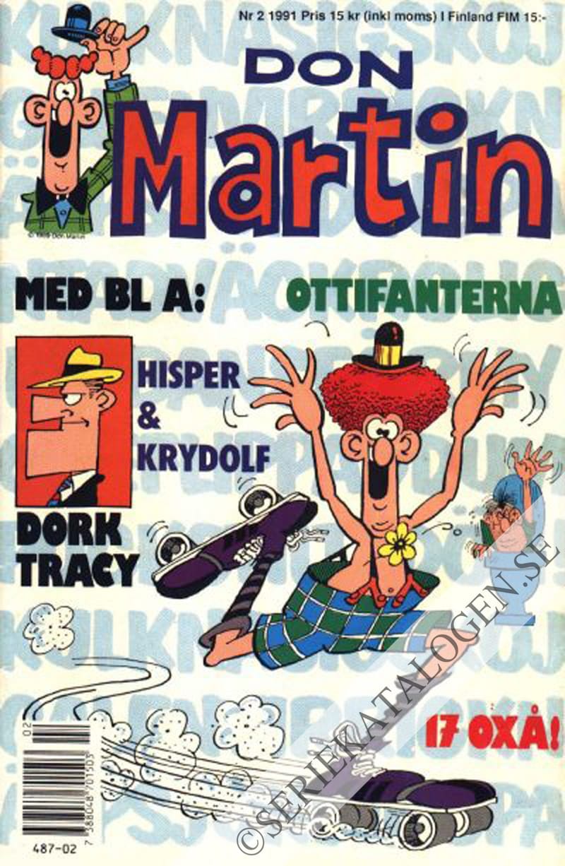 Framsida på Don Martin #2 (1991)