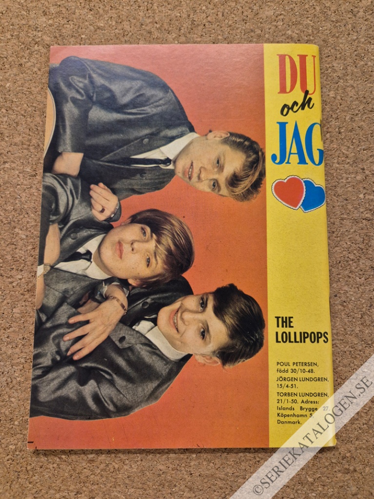 Baksida på Följ mej till Tahiti (1966)
