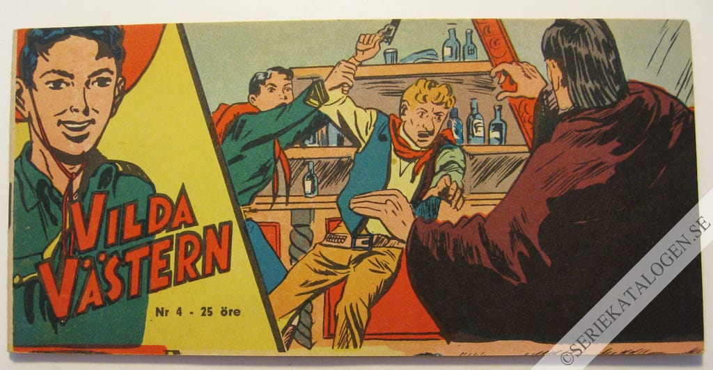 Framsida på Vilda Västern #4 (1960)