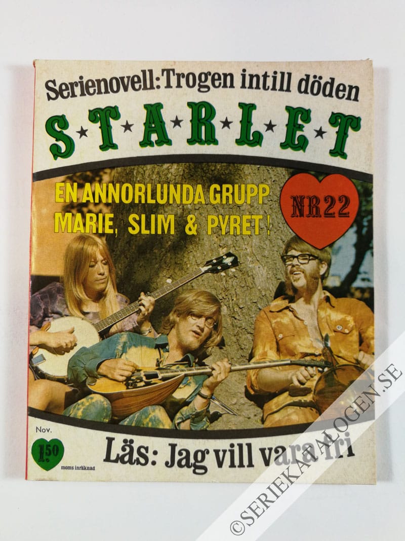 Framsida på Starlet #22 (1969)