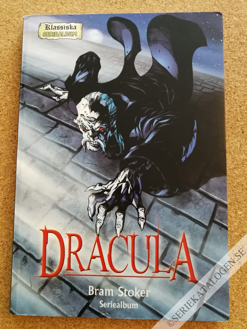 Framsida på Klassiska seriealbum Dracula (2012)