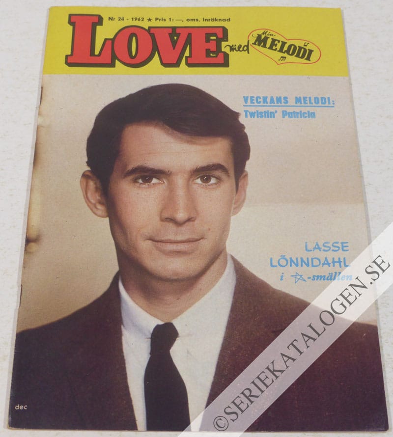 Framsida på Love! #24 (1962)