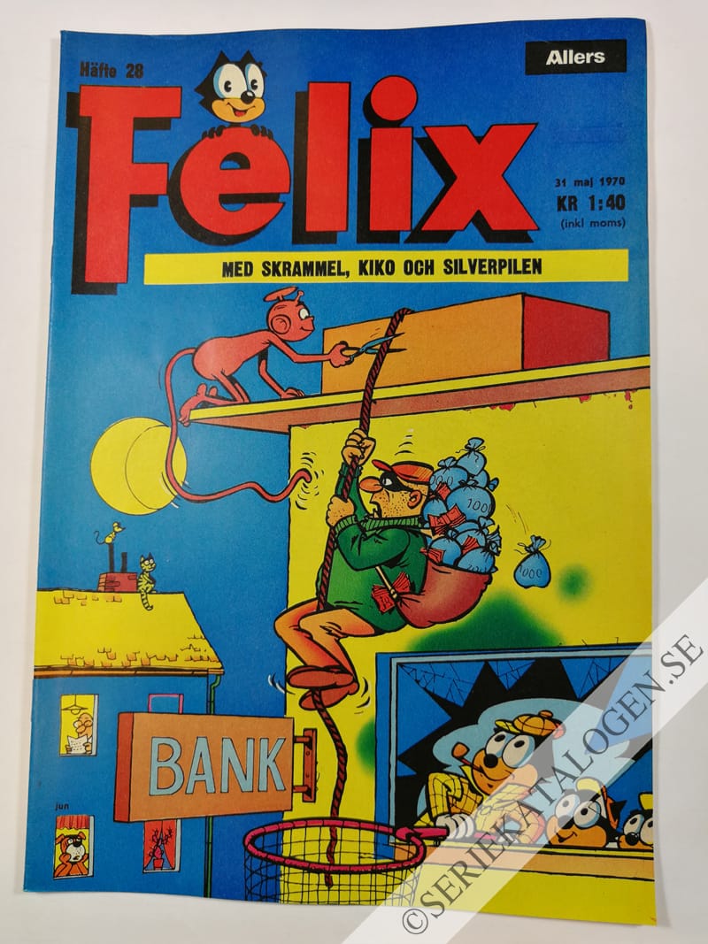 Framsida på Felix #28 (1970)
