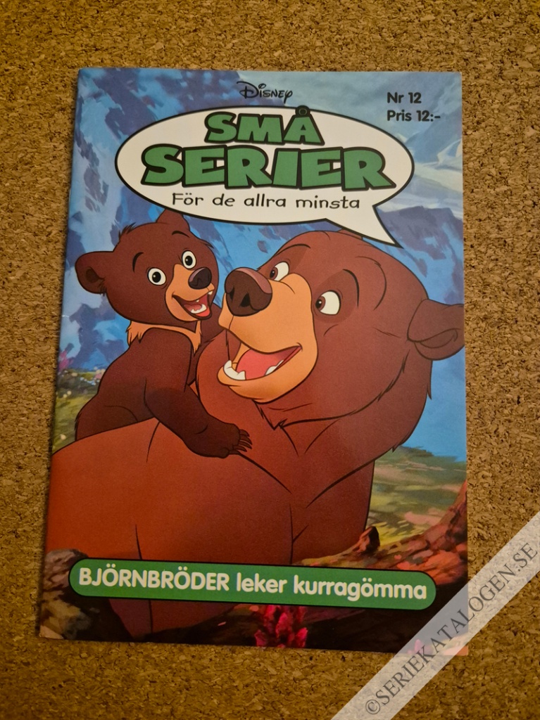 Framsida på Små serier #12 - BJÖRNBRÖDER leker kurragömma (2004)