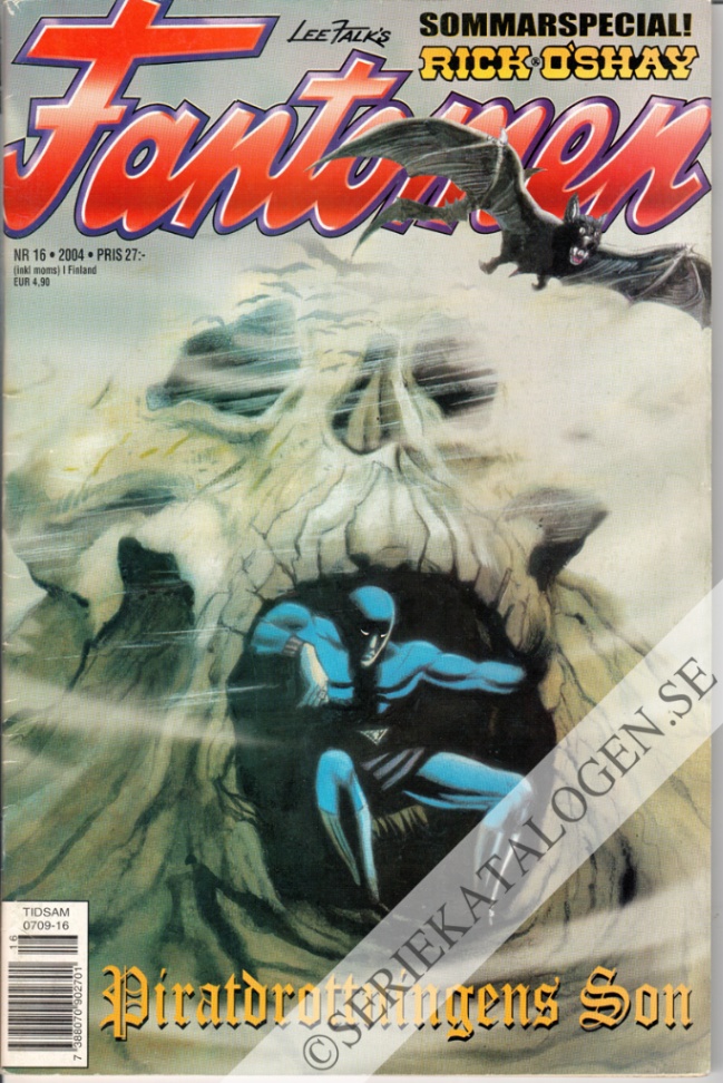 Framsida på Fantomen #16 (2004)