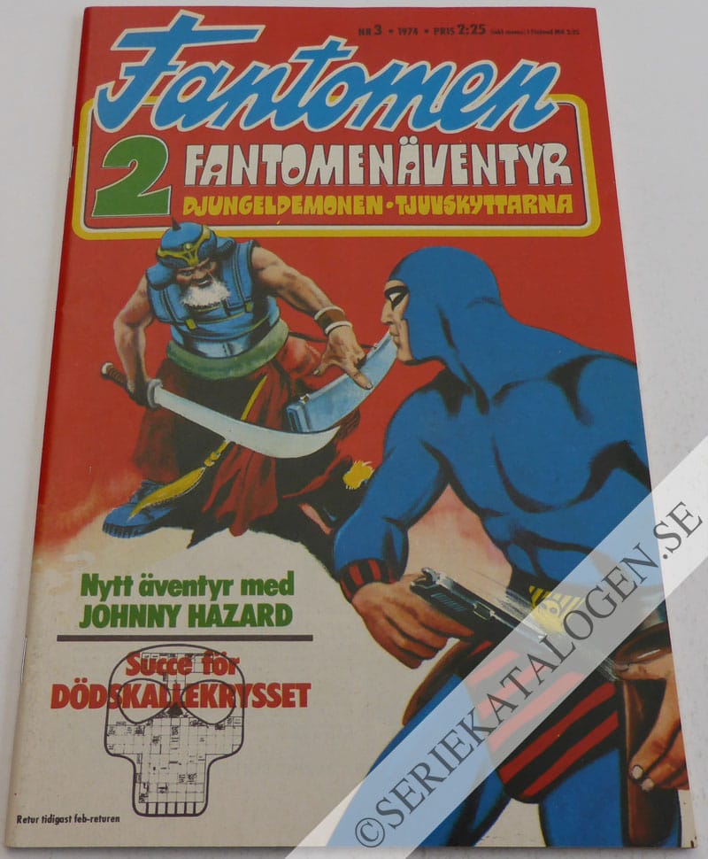 Framsida på Fantomen #3 (1974)