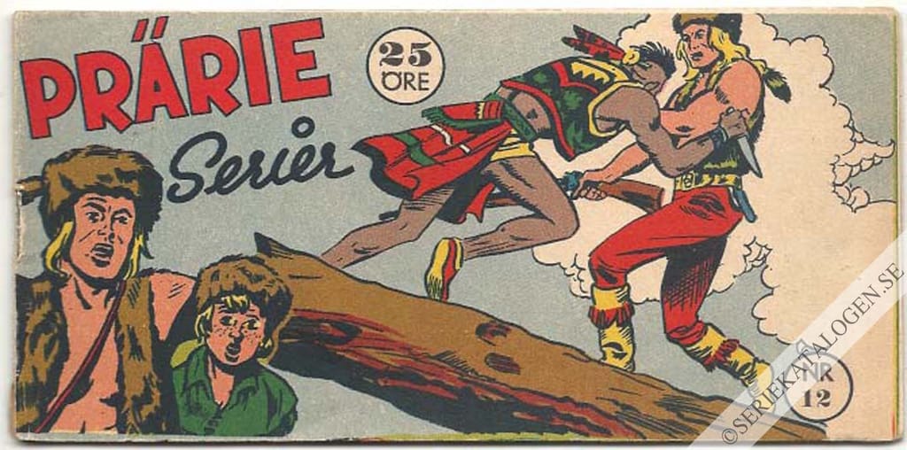 Framsida på Prärie-serier #12 (1957)