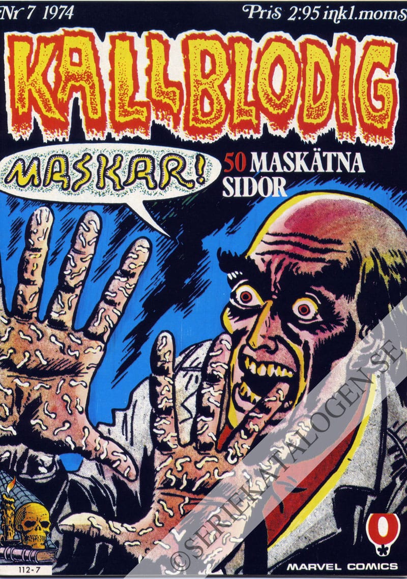 Framsida på Kallblodig #7 (1974)