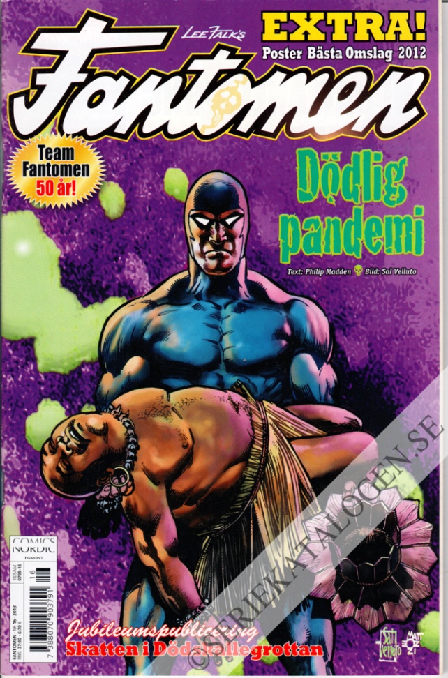 Framsida på Fantomen #16 (2013)
