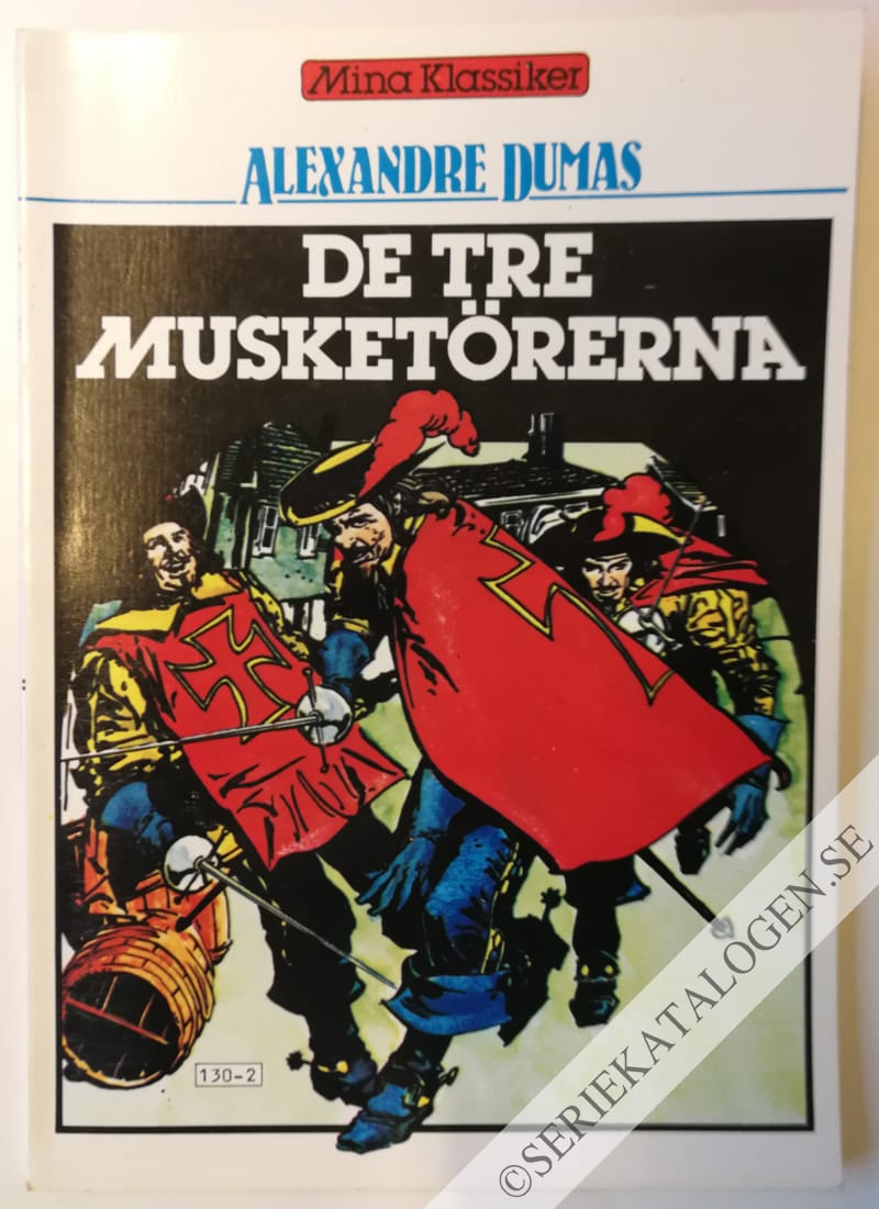 Framsida på Mina klassiker De tre musketörerna (1978)