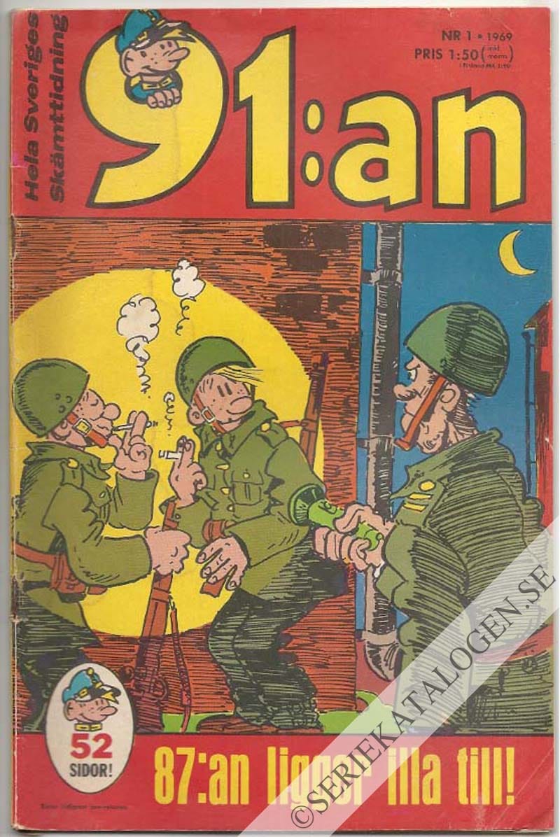 Framsida på 91:an #1 (1969)