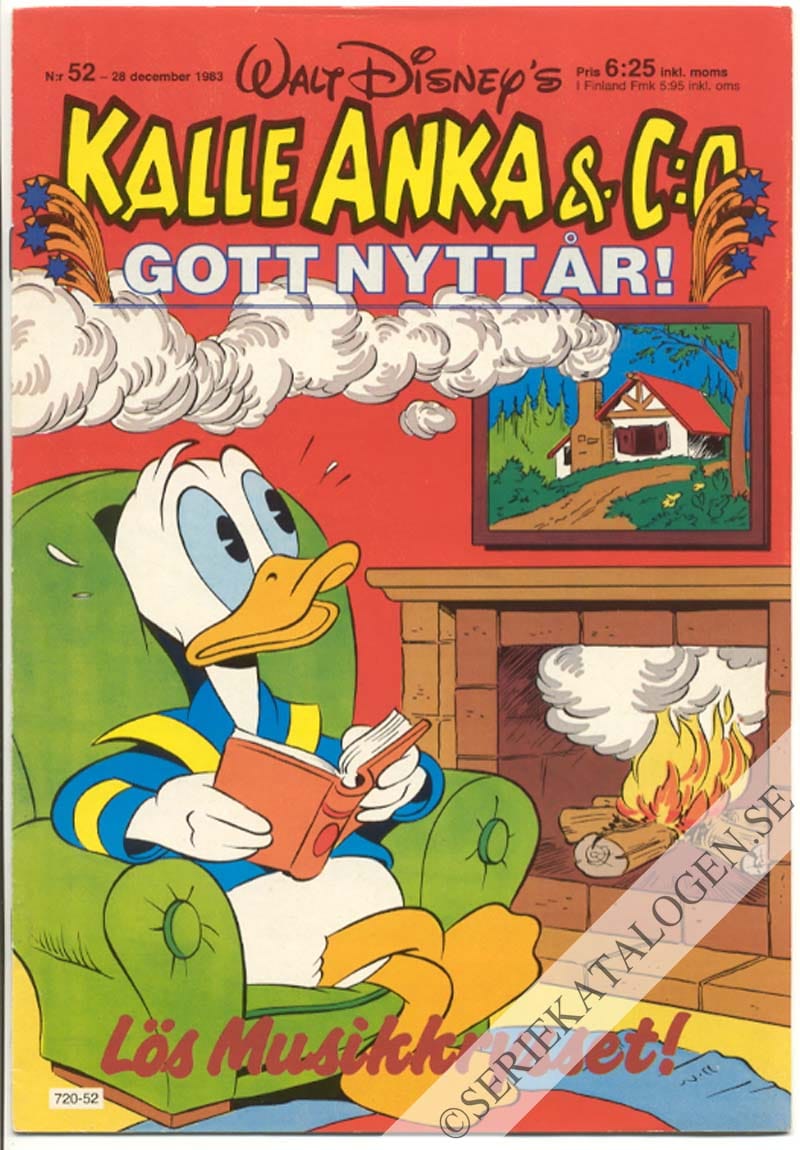 Framsida på Kalle Anka & C:o #52 (1983)