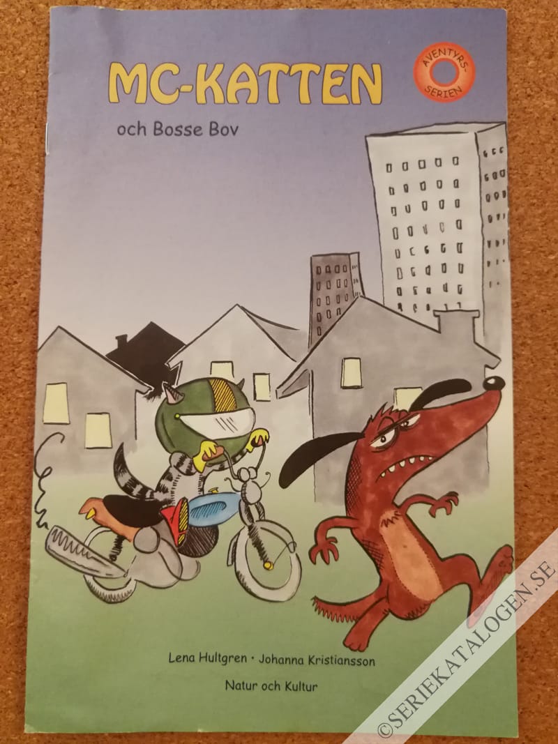 Framsida på Äventyrsserien Mc-Katten och Bosse Bov (2005)
