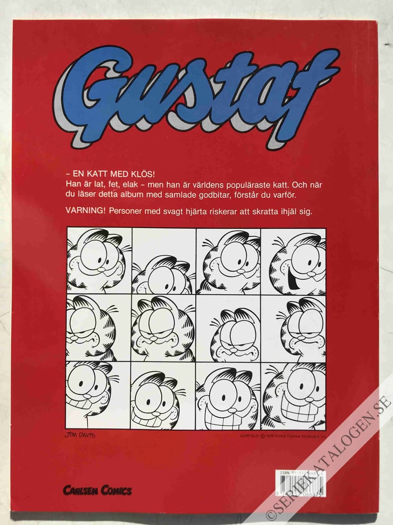 Baksida på Gustafs stora julbok (1993)