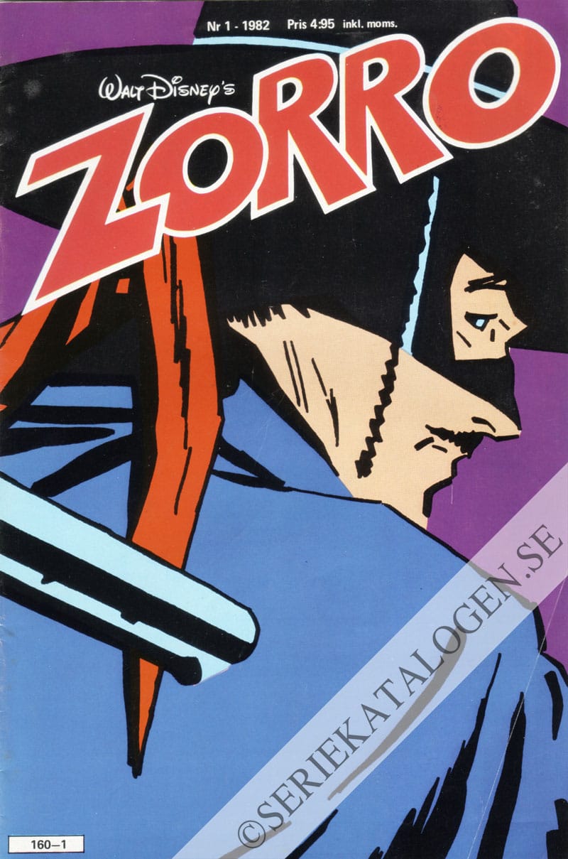 Framsida på Z-hämnaren #1 (1982)