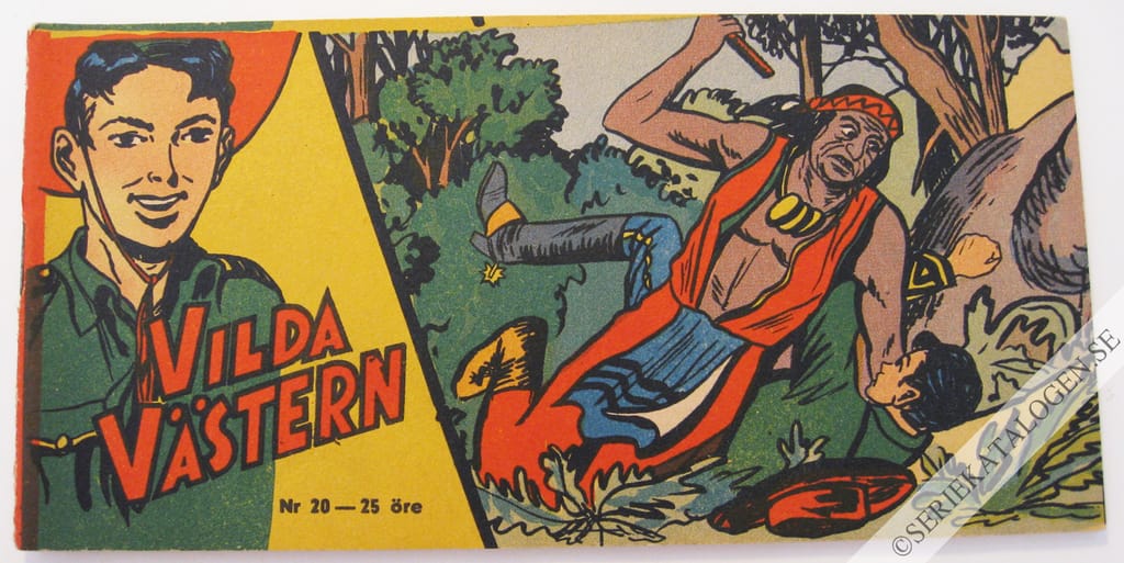 Framsida på Vilda Västern #20 (1956)