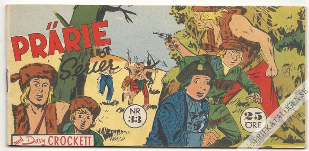 Framsida på Prärie-serier #33 (1959)