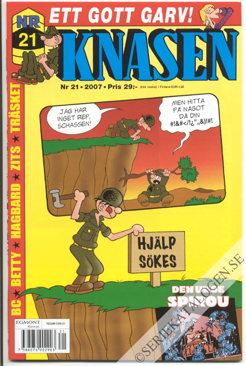 Framsida på Knasen #21 (2007)