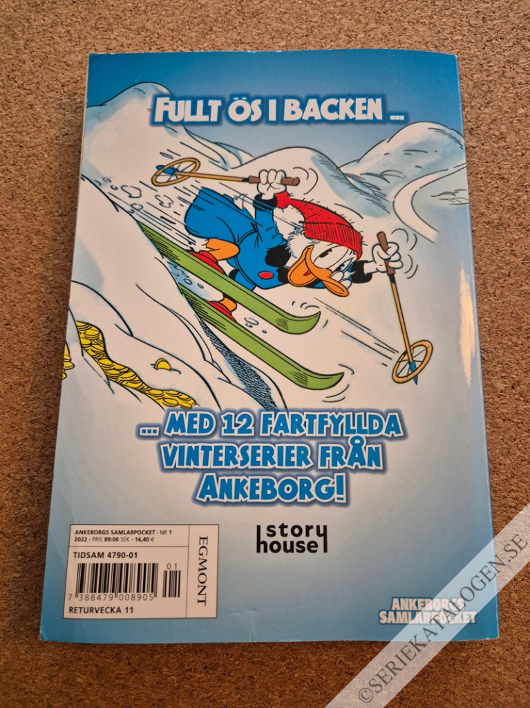 Baksida på Kalle Anka - Fullt ös i backen! (2022)