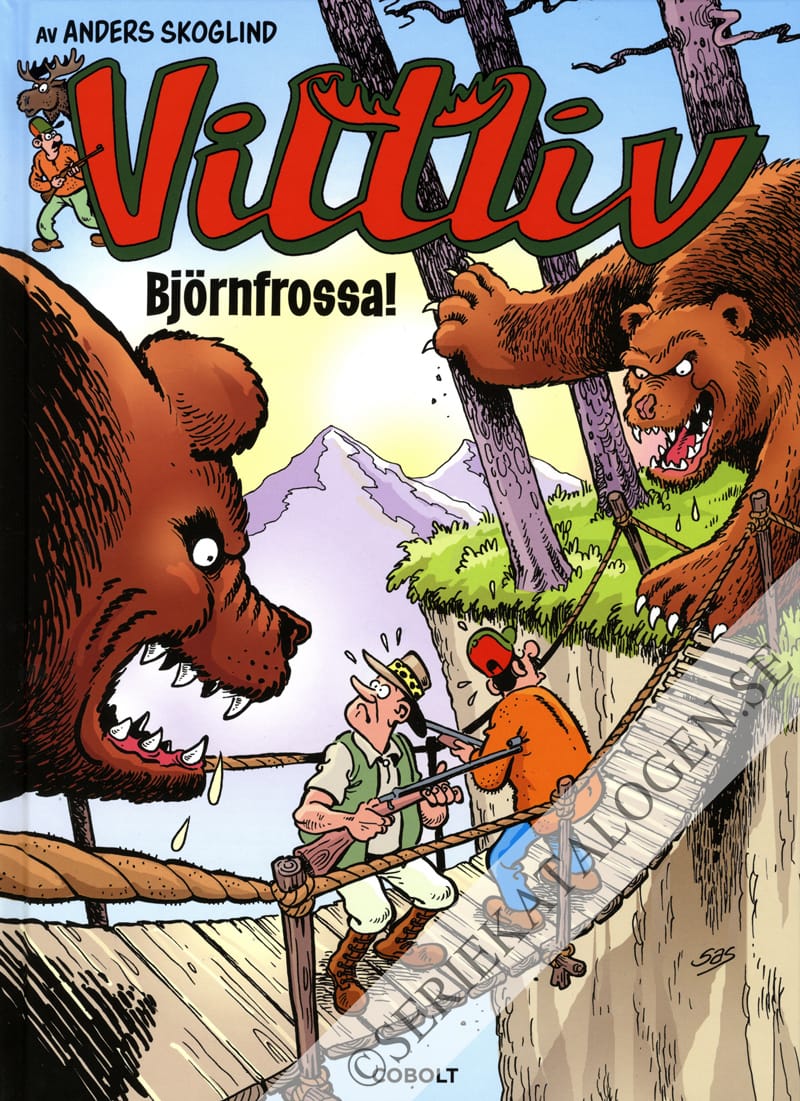 Framsida på Viltliv Björnfrossa! (2017)