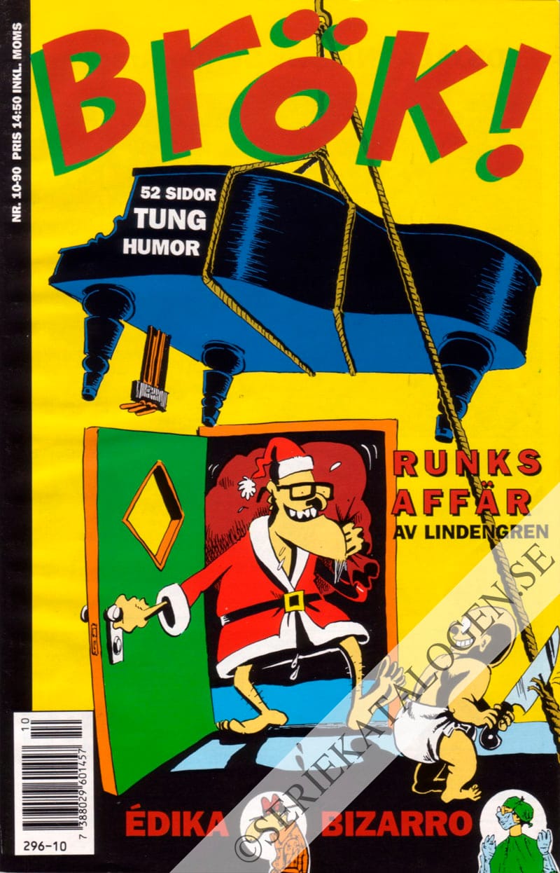 Framsida på Brök! #10 (1990)