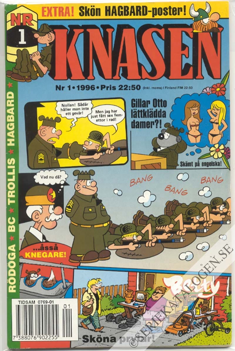 Framsida på Knasen #1 (1996)