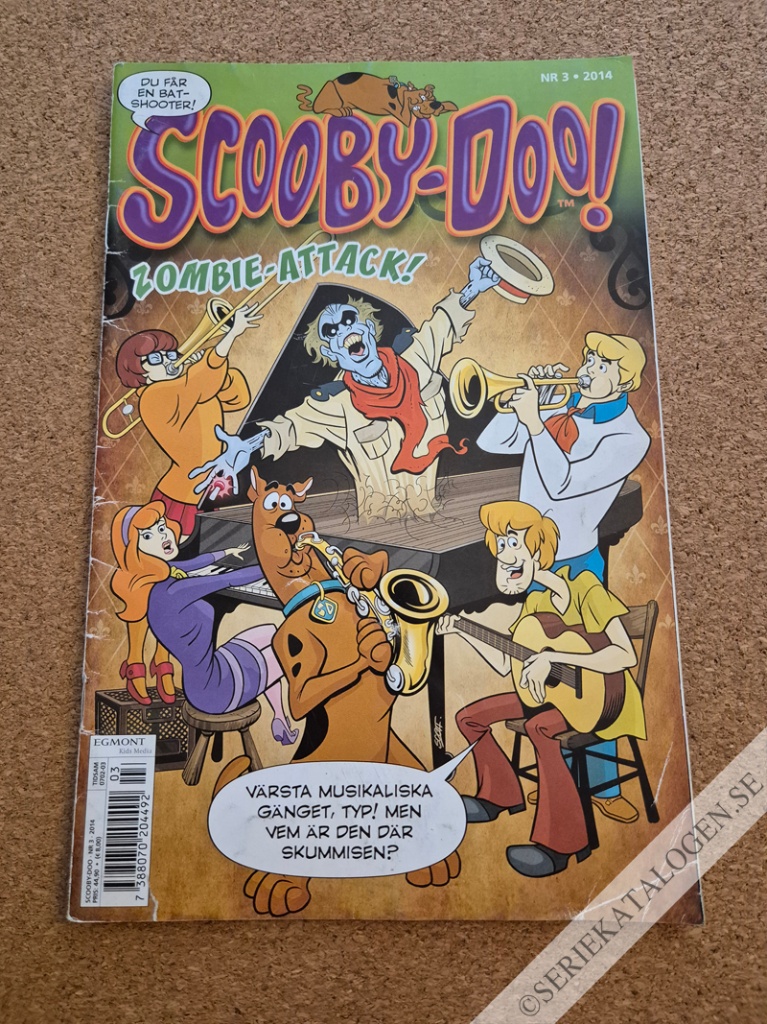 Framsida på Scooby-Doo! #3 (2014)