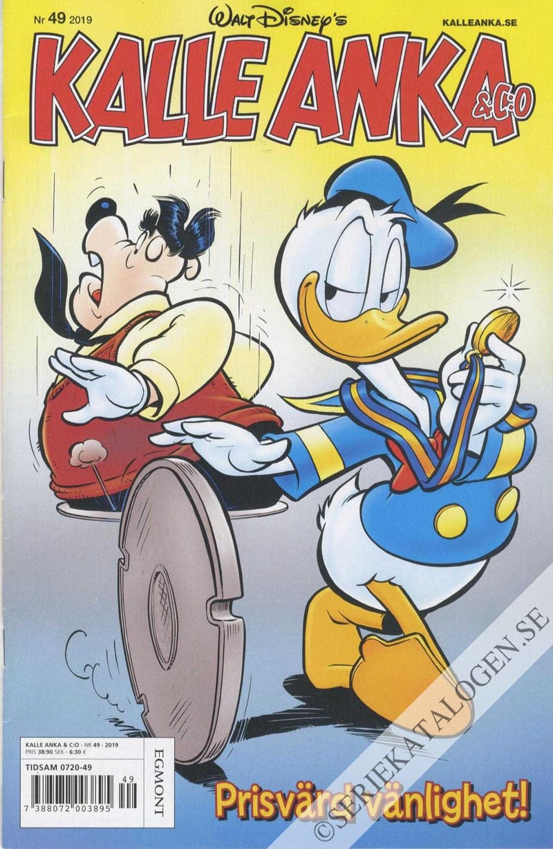 Framsida på Kalle Anka & C:o #49 (2019)