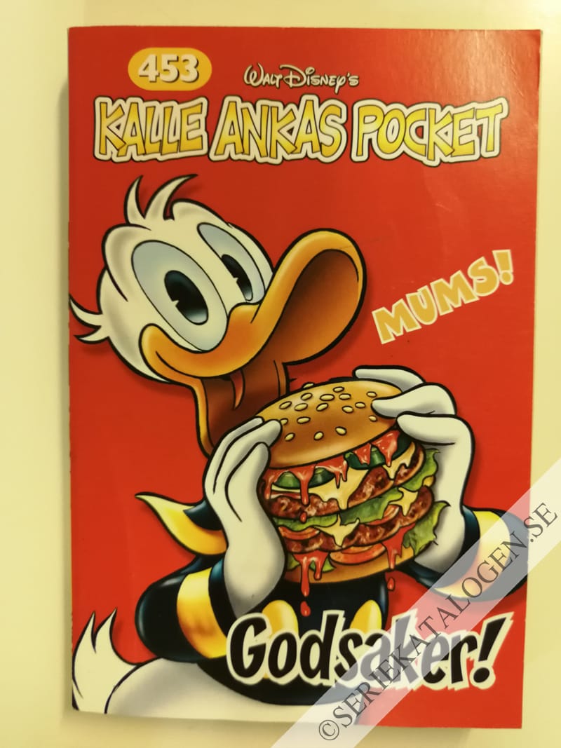 Framsida på Kalle Ankas pocket #453 - Godsaker! (2016)