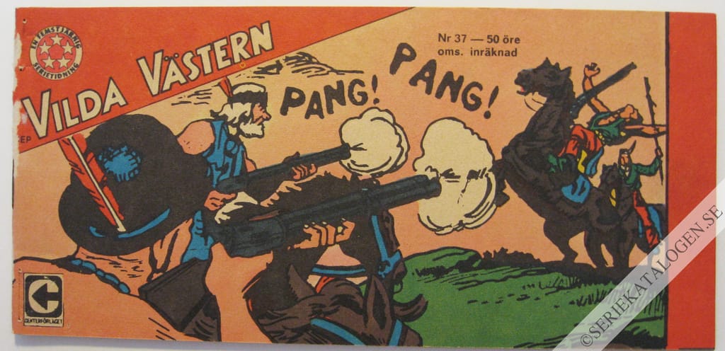 Framsida på Vilda Västern #37 (1967)