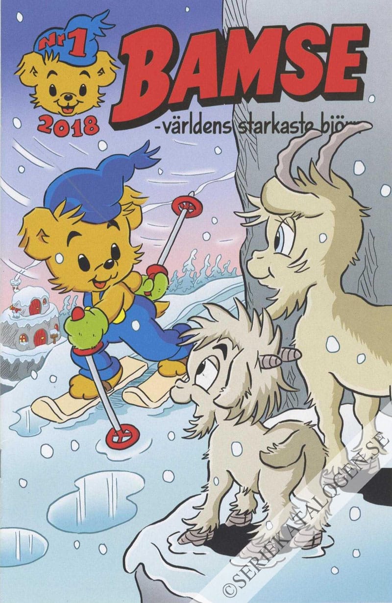 Framsida på Bamse #1 (2018)