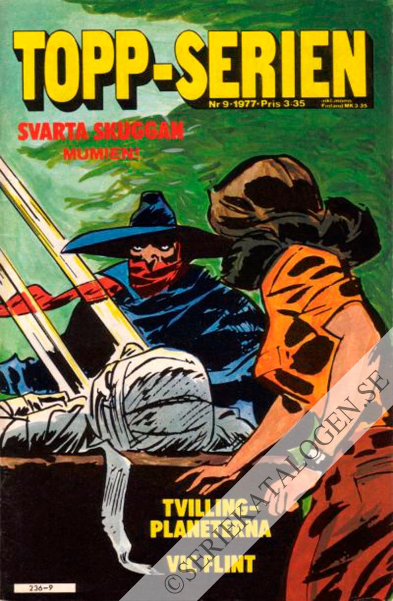 Framsida på Topp-serien #9 (1977)