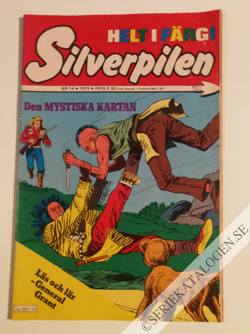 Framsida på Silverpilen #14 (1975)
