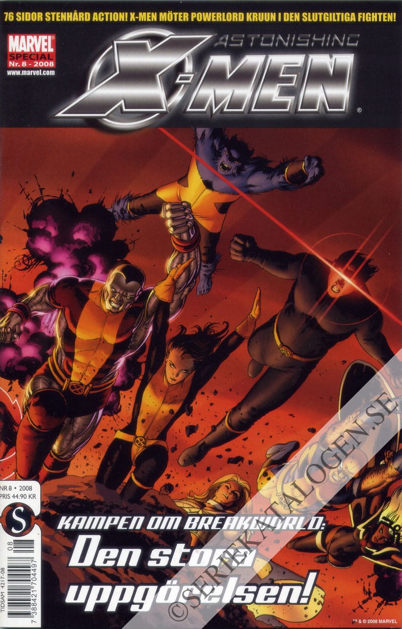 Framsida på Marvel special #8 (2008)