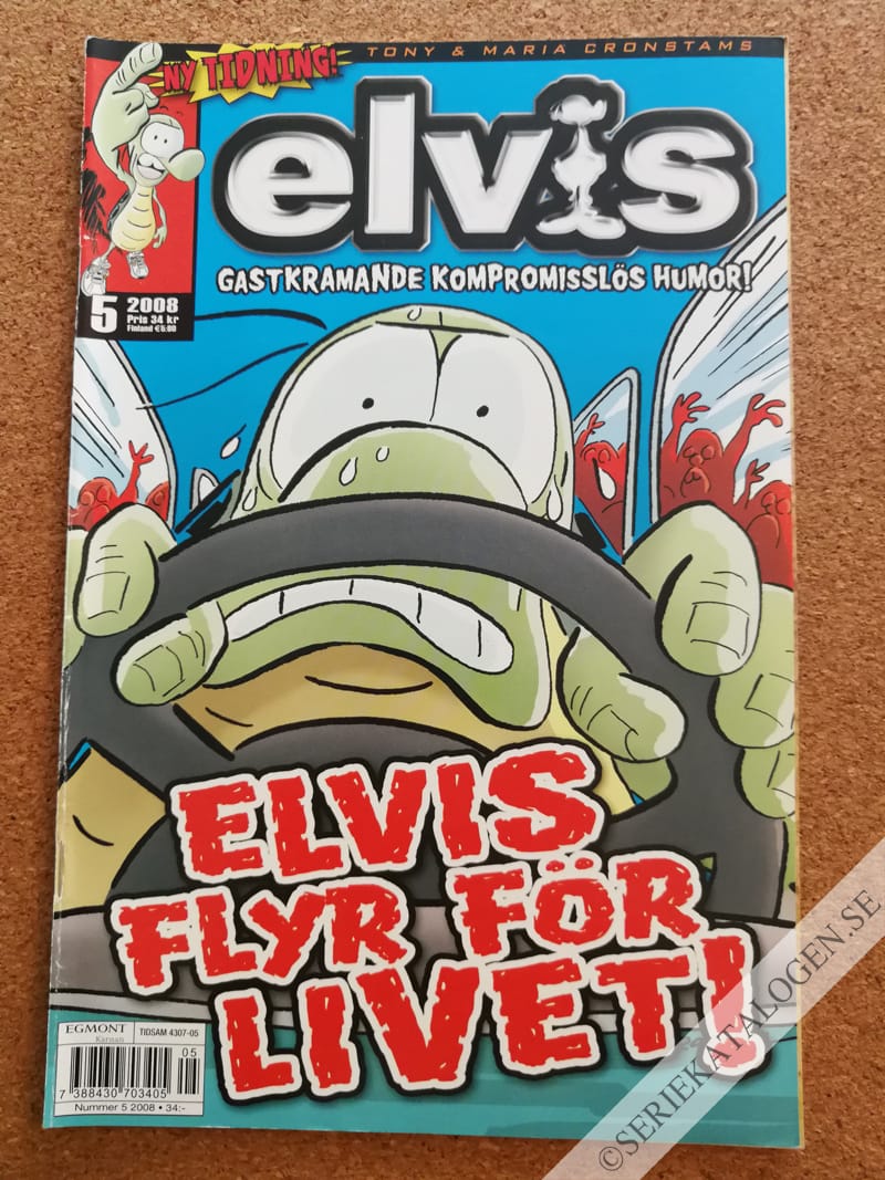 Framsida på Elvis #5 (2008)