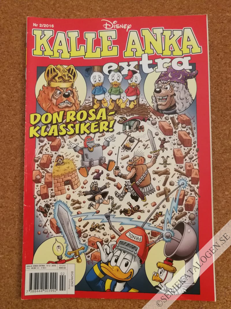 Framsida på Kalle Anka Extra #2 (2016)