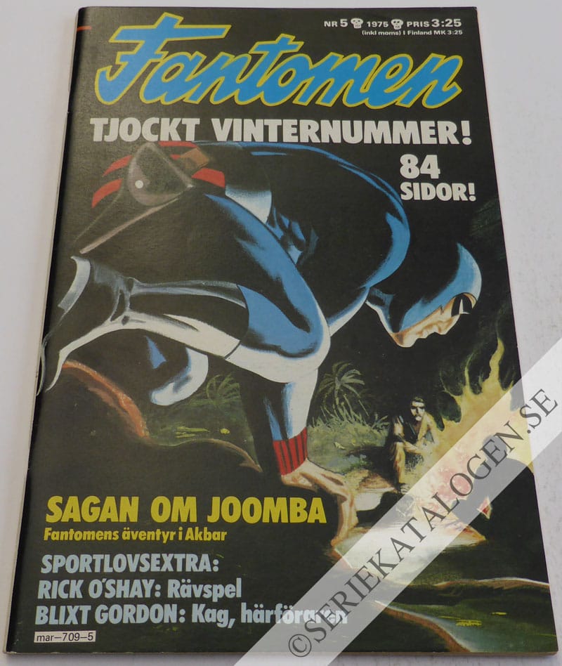 Framsida på Fantomen #5 (1975)