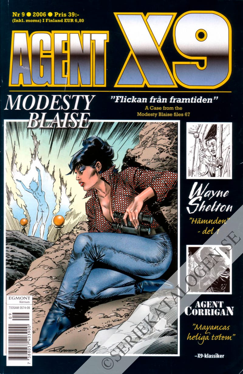 Framsida på Agent X9 #9 (2006)