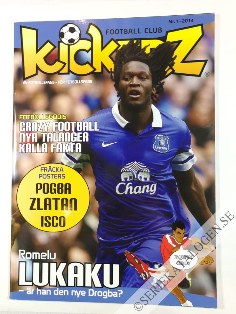 Framsida på Kickerz Football Club #1 (2014)