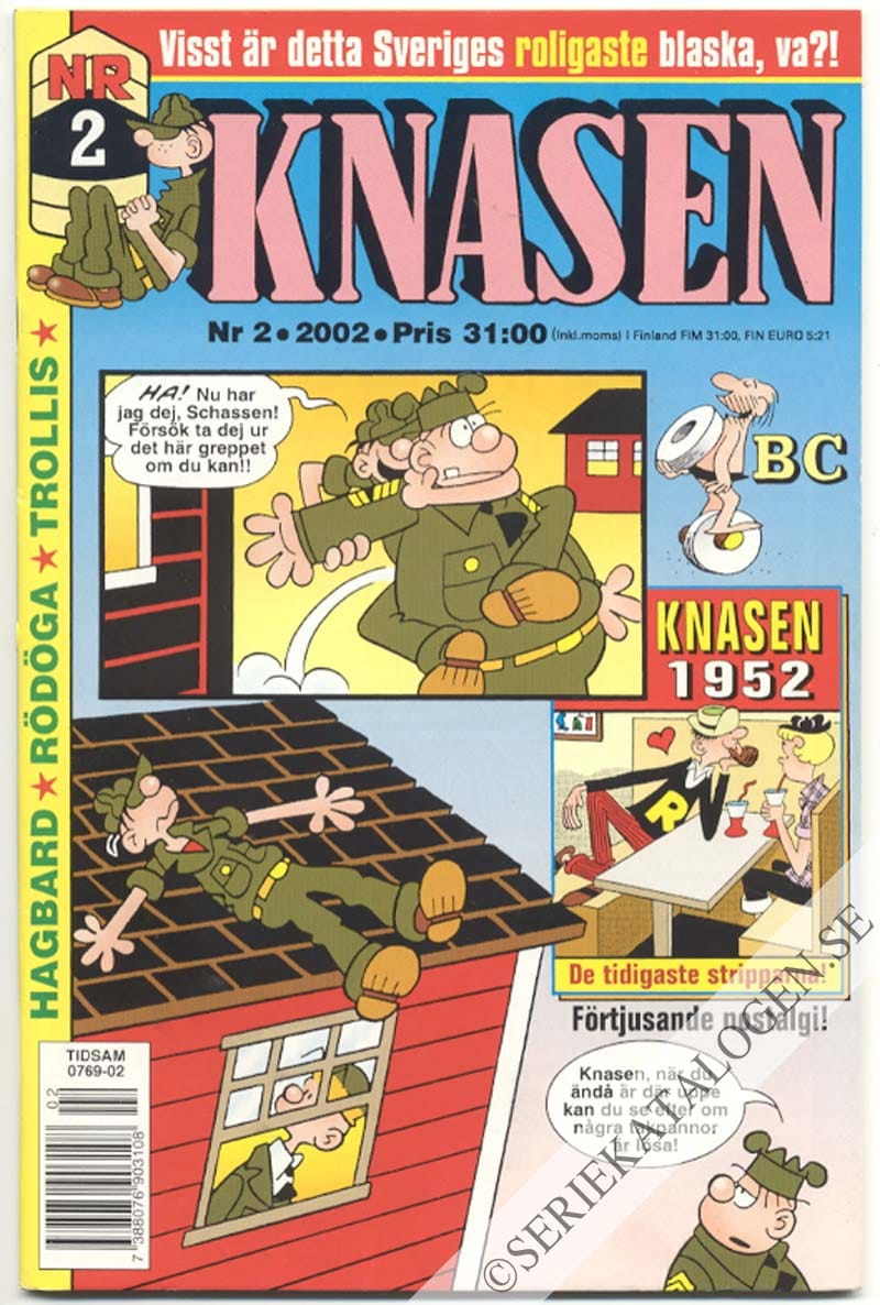 Framsida på Knasen #2 (2002)